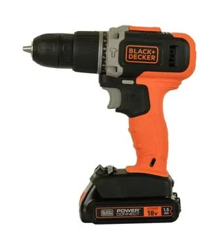 Дриль-шурупокрут ударний акумуляторний BLACK+DECKER BCD003C1, 18 В