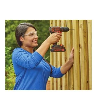 Дрель-шуруповерт аккумуляторный BLACK+DECKER BDCDC18KB, 18 В, 1,5 Агод, в кейсе