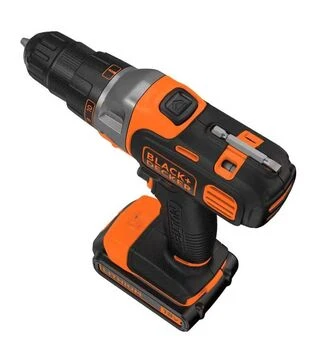 Шуруповерт многофункциональный аккумуляторный BLACK+DECKER MT218K, безударный, 18 В, 1,5 Агод