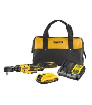 Гайковерт-трещотка угловой аккумуляторный DeWALT DCF512D1