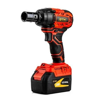 Гайковерт ударний акумуляторний GTM IWC18/320BL, 18В