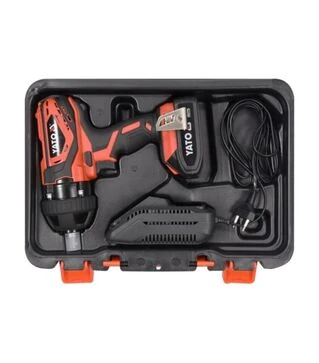 Гайковерт ударний акумуляторний YATO YT-82804, 18 В, квадрат 1/2",, в кейсі