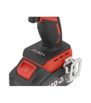 Гайковерт ударний акумуляторний YATO YT-828075, 18 В, квадрат 3/4" + перехідник 3/4-1/2"