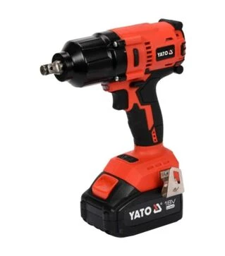 Гайковерт ударний акумуляторний YATO YT-82806, 18 В, квадрат 1/2&quot;, в кейсі