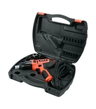 Гайковерт ударний YATO YT-82020, 1/4&quot; HEX x 1/2&quot; F, 4 головки, в кейсі 