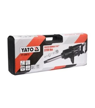 Гайковерт ударний пневматичний YATO YT-09615, квадрат 1", 6-10 Бар, 355 л/хв
