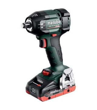 Гайковерт ударний акумуляторний Metabo SSW 18 LTX 550 BL, 2x4 А*Год, кейс (602404800)