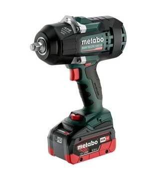 Гайковерт ударний акумуляторний Metabo SSW 18 LTX 1450 BL, 2x5,5 А*Год, кейс (602401660)