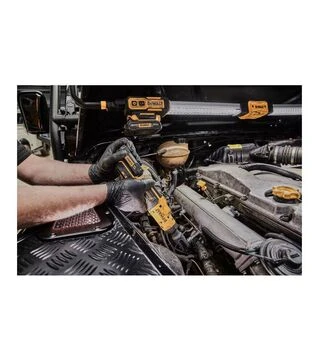 Трещоточный гайковерт угловой аккумуляторный DeWALT DCF503L1G, 12 В, 81 Нм, 3/8"