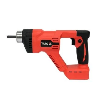 Вібратор для укладання бетону акумуляторний YATO YT-82604 з булавою 1,2 м, &Oslash; 25 мм, без АКБ та ЗП