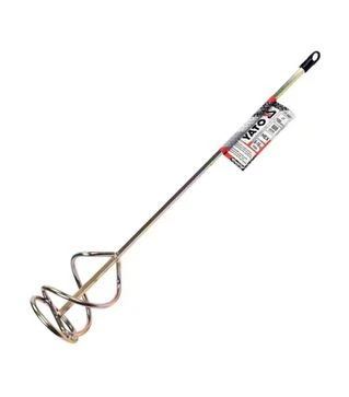 Міксер для будівельних сумішей YATO оцинкований, &Oslash;100, 600 мм (YT-5491)