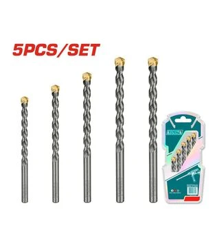 Набір свердел TOTAL TACSD5055, 5 шт, Ø 4-10 мм (TACSD5055)