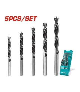 Набір свердел по дереву TOTAL TACSD7056, 5 шт, Ø 4-10 мм (TACSD7056)