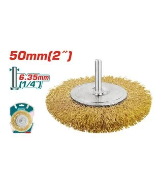 Щітка-крацовка TOTAL TAC34021, &Oslash; 50 мм (TAC34021)