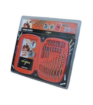 Набір біт та свердел BLACK+DECKER A7065, 25 шт. (A7065)