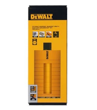 Коронка алмазная DeWALT Powershift, &Oslash;152 мм, 450 мм (DCDW108)