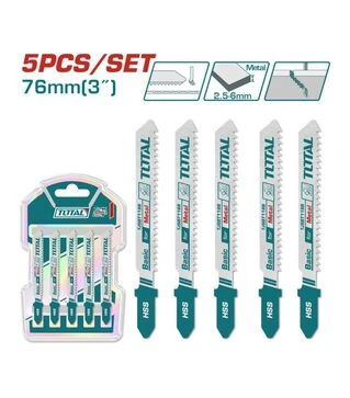 Полотно для лобзика TOTAL TJSBT118B, 76 мм, 5 шт. (TJSBT118B)