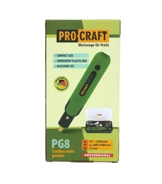 Гравер аккумуляторный Procraft PG-8 (030081)