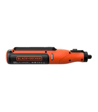 Гравер аккумуляторный BLACK+DECKER BCRT8IK, XR Li-lon 7,2 В, 1,5 А*ч + комплект аксессуаров, в кейсе