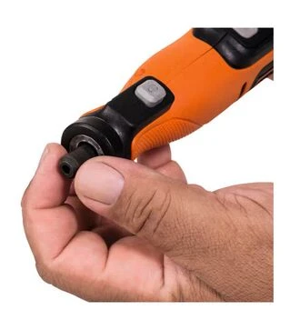 Гравер аккумуляторный BLACK+DECKER BCRT8IK, XR Li-lon 7,2 В, 1,5 А*ч + комплект аксессуаров, в кейсе