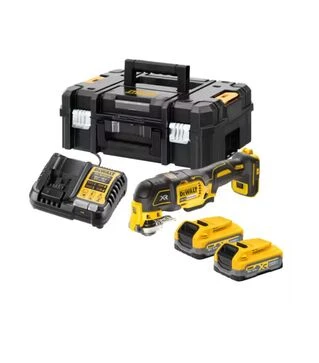 Аккумуляторный реноватор DeWALT DCS356S2T, XR Li-Ion PowerStack 18 В, 3,5 А*ч, в кейсе