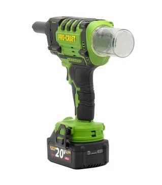 Заклепочный пистолет аккумуляторный Procraft PRG-20 в кейсе (030264)