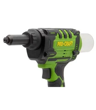 Заклепочный пистолет аккумуляторный Procraft PRG-20 в кейсе (030264)