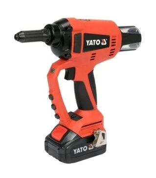 Заклепочный пистолет аккумуляторный YATO YT-82955, 18 В, 20 кН
