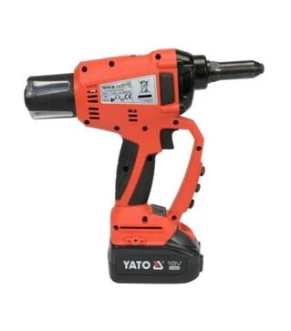Заклепочный пистолет аккумуляторный YATO YT-82955, 18 В, 20 кН