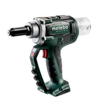 Заклепочный пистолет аккумуляторный Metabo NP 18 LTX BL 5.0, 18 В, кейс, без АКБ и ЗУ (619002840)