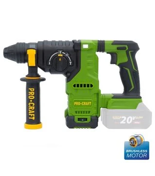 Перфоратор акумуляторний Procraft PHA-30 без АКБ та ЗП, в кейсі (030032)