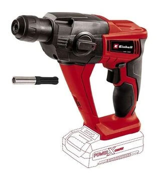 Перфоратор акумуляторний Einhell TE-HD 18 Li - Solo, 0-1300 об/хв, 6000 уд/хв, без АКБ та ЗП (4513812)