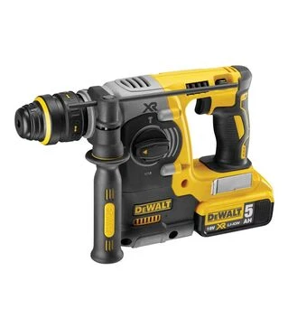 Перфоратор акумуляторний DeWALT DCH274P2T, SDS-Plus, 18 В 5 А*год, швидкоз'ємний патрон, кейс