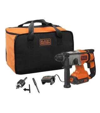 Перфоратор акумуляторний BLACK+DECKER BCD900D1S, SDS-Plus, 18 В, в сумці