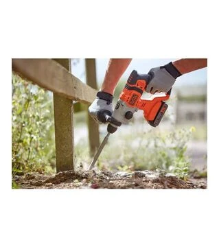 Перфоратор акумуляторний BLACK+DECKER BCD900B, SDS-Plus, 18 В, без АКБ та ЗП