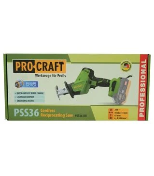 Пила сабельная аккумуляторная Procraft PSS-36 без АКБ и ЗУ (030363)