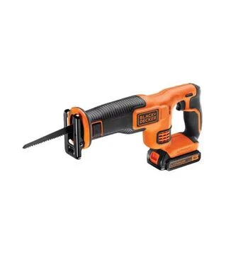 Пила сабельная аккумуляторная BLACK+DECKER BDCR18, 18 В, 1,5 А*ч