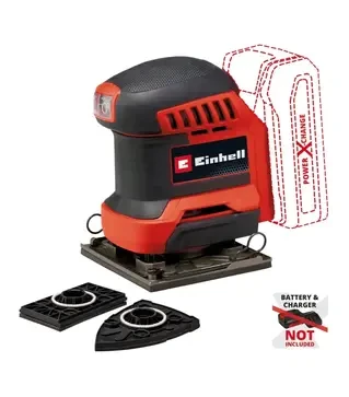 Вибрационная шлифмашина аккумуляторная Einhell TE-OS 18/113 3X Li Solo 18 без АКБ и ЗУ (4460730)