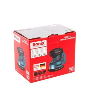 Вибрационная шлифмашина аккумуляторная Ronix 20 Вт, 125 мм (8610C)