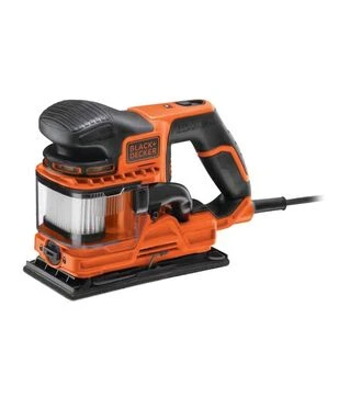 Вібраційна шліфмашина BLACK+DECKER KA330E, 270 Вт, 115х230 мм