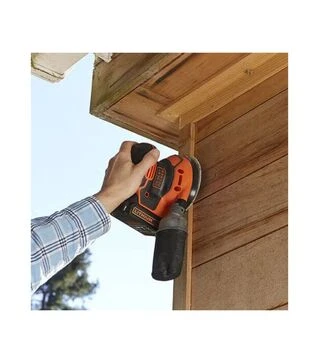 Эксцентриковая шлифмашина аккумуляторная BLACK+DECKER BDCROS18N, 125 мм, Без АКБ и ЗП