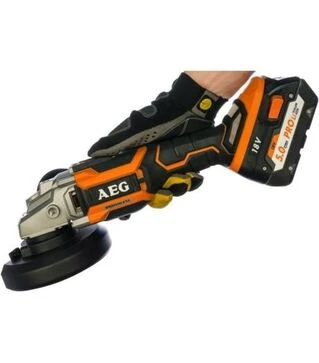 Угловая шлифмашина AEG BEWS18-125BL-502C 18 В кейс (4935464417)