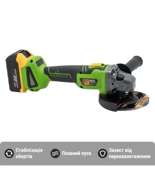 Угловая шлифмашина аккумуляторная Procraft PWA-216 (000216)