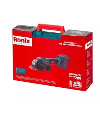 Кутова шліфмашина акумуляторна Ronix (8680)