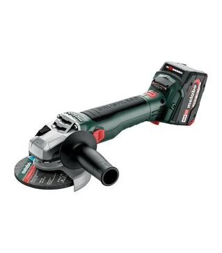 Кутова шліфмашина акумуляторна Metabo W 18 LT BL 11-125, 2x4 А*Год, metaBOX (613052510)