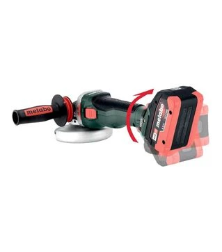 Кутова шліфмашина акумуляторна Metabo WPBA 18 LTX BL 15-150 Quick DS, без АКБ та ЗП (601745840)