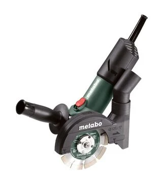 Угловая шлифмашина Metabo WEV 850-125, 850 Вт + алмазный диск, кейс (603611510)