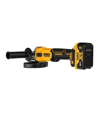 Угловая шлифмашина аккумуляторная DeWALT DCG407M2T, 18В XR Li-lon 4 А*ч, в кейсе