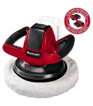 Полірувальна машина акумуляторна Einhell CE-CB 18/254LI Solo без АКБ та ЗП (2093301)