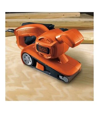 Шліфмашина стрічкова BLACK+DECKER KA86, 720 Вт, стрічка 75х457 мм, підошва 75х145 мм